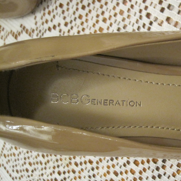 BCB Generation Womans Tan leather heels s 8M - Picture 2 of 5